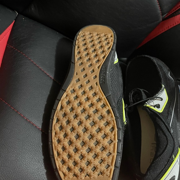 Hey Dude Shoes Hey Dudes Wally Sox Black And Lime Green Poshmark